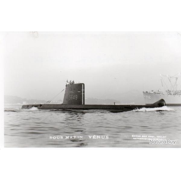 Carte Postale SOUS-MARIN V�NUS -N�7862