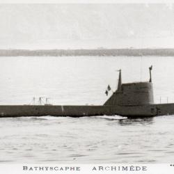 Carte Postale Batiscaphe Archimede -N&deg;7865