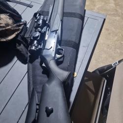 Mk3 synth&eacute;tique calibre 300 et aimpoint h30s sur montage pivotant EAW