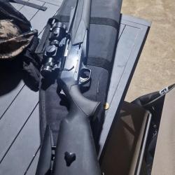 Mk3 synth&eacute;tique calibre 300 et aimpoint h30s sur montage pivotant EAW