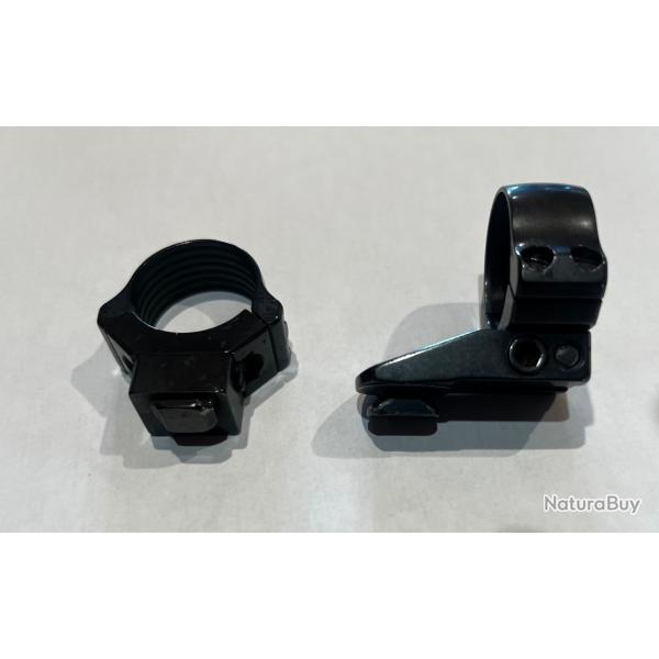 Pied avant et arri�re � collier 25,4mm  pour montage EAW