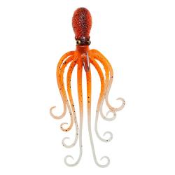 Leurre Souple Savage Gear 3d Octopus 15cm UV Orange Glow