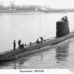 Carte Postale Sous-marin PSYCH&Eacute; -N&deg;7877