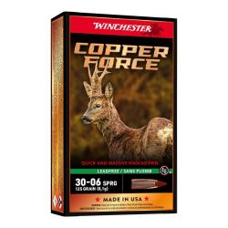 Munitions Winchester Copper Force Lead Free 30-06