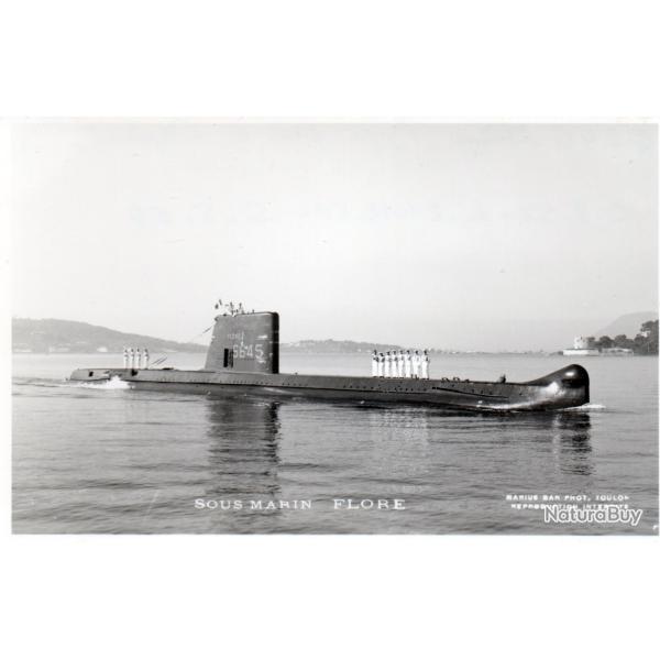 Carte Postale Sous Marin Flore S645 N�7878