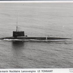Carte Postale Sous-marin Nucl&eacute;aire Lance-engins LE TONNANT -N&deg;7879