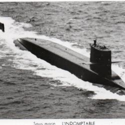 Carte postale Sous-marin L'INDOMPTABLE -N&deg;7880