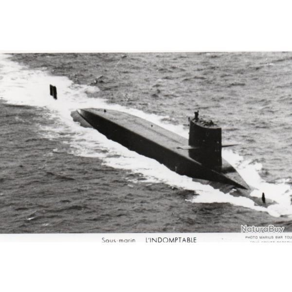 Carte postale Sous-marin L'INDOMPTABLE -N�7880