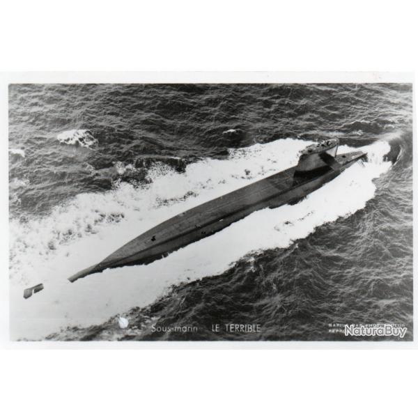 Carte postale Sous-marin LE TERRIBLE N�7881