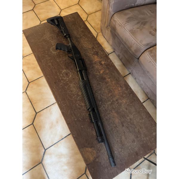 FUSIL A POMPE TAURUS ST12 TACTICAL Cal12/76 CROSSE FIXE