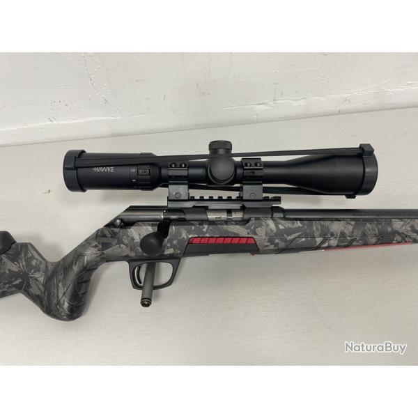 !! NEUF !! PACK CARABINE WINCHESTER XPERT CARBON VARMINT CAL 22LR + LUNETTE + SILENCIEUX