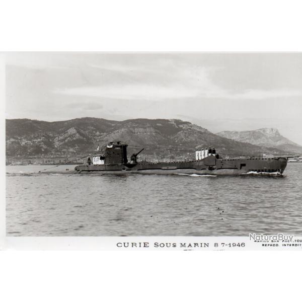 Carte Postale CURIE SOUS MARIN 87-1946 -N�7885
