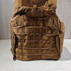 GILET PORTE PLAQUE NFM COULEUR SABLE