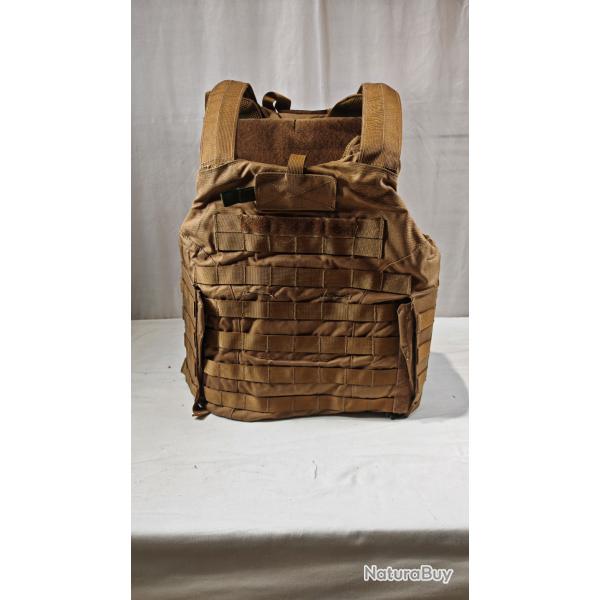 GILET PORTE PLAQUE NFM COULEUR SABLE