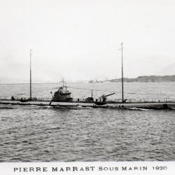 Carte Postale Sous-Marin Pierre Marrast 1920 -N&deg;7886