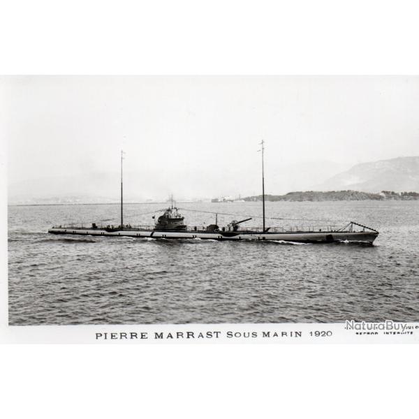 Carte Postale Sous-Marin Pierre Marrast 1920 -N�7886