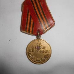 Medaille pour la prise de Berlin