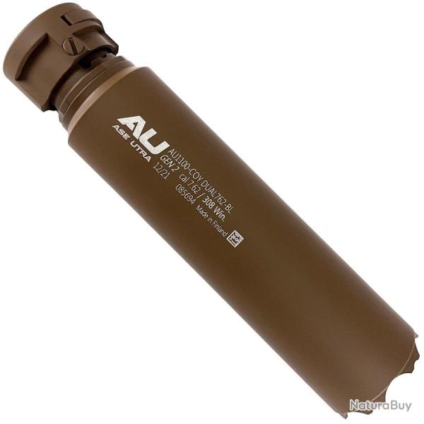Silencieux Ase Utra Dual 762-Borelock Gen 2 - Cal. 7.62 / .30 - Cerakote Coyote Brown