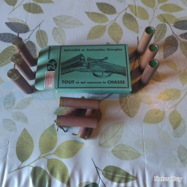 Bo�te de cartouches a broche Cal 24