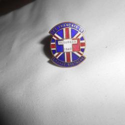 insigne appel du 18 juin alliance Fransaise de londres