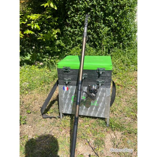 Canne � p�che Pezon & Michel + moulinet Daiwa
