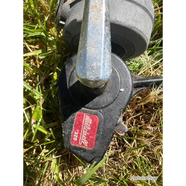 Lot de 2 petites cannes + moulinet