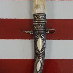 Ancienne dague Berb&egrave;re Koumya vintage