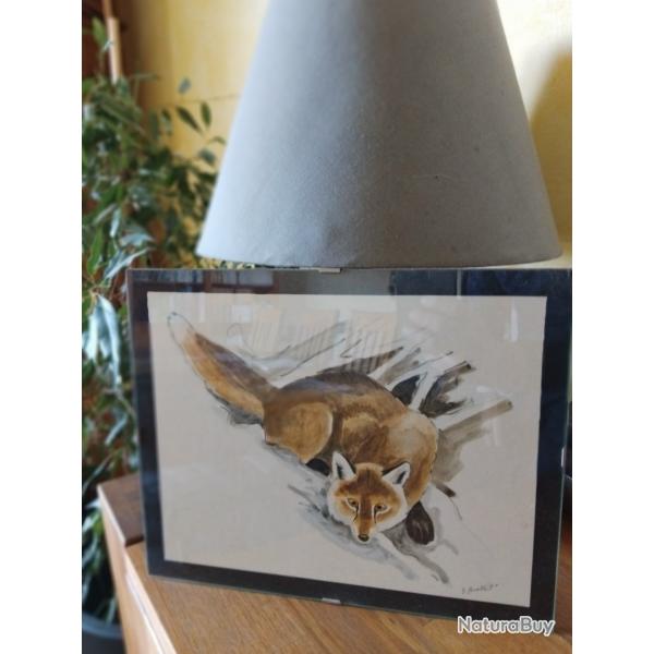 Reprographie renard G�rald Bressler, peintre Genevois