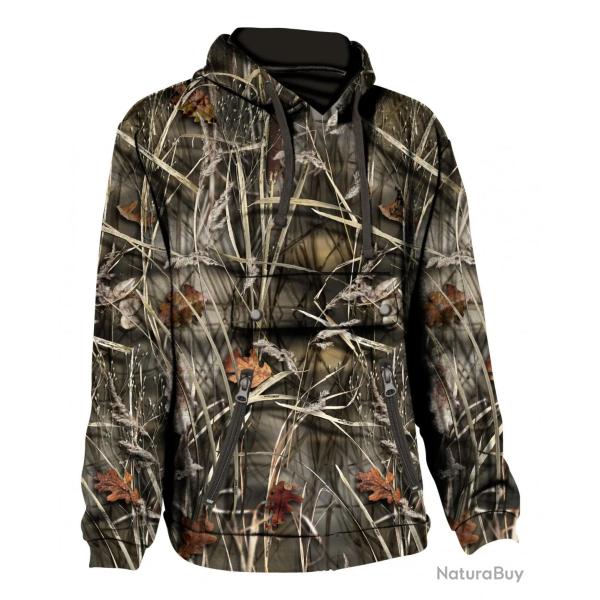 Promo ! Sweat Shirt � Capuche Ghostcamo Percussion Wet