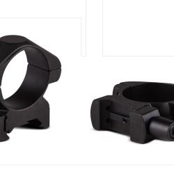 COLLIER ACIER QUICK RELEASE 25.4MM MEDIUM 21MM RAIL 21MM