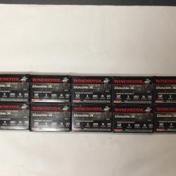 Cartouches winchester double X cal 12/76 15 billes