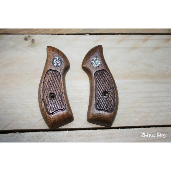 PLAQUETTES BOIS POUR SMITH & WESSON MOD.60