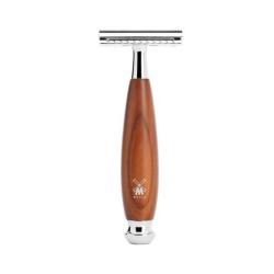 Rasoir Muhle Vivo lame de s&eacute;curit&eacute; et manche Prunier