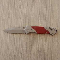 Couteau de S&eacute;curit&eacute; Pliant Balad&eacute;o Lame 9cm micro-dent&eacute;e
