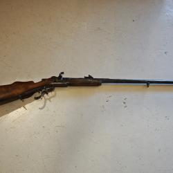 Carabine de tir Allemande Karl L&Auml;UGER &agrave; L&Ouml;RRACH syst&egrave;me Martini