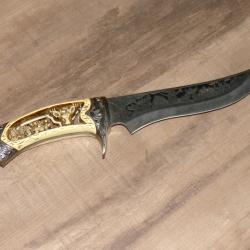 UN POIGNARD de CHASSE de TOLEDE