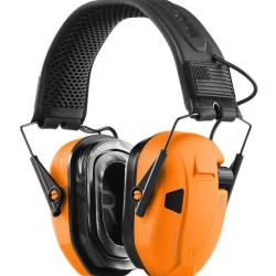 Casque antibruit &eacute;lectronique Savior Orange