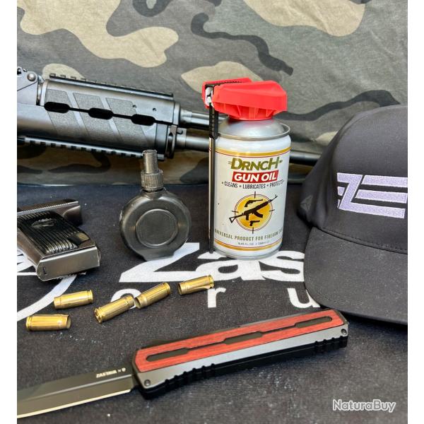 HUILE DRNCH POUR ARME � FEU ZASTAVA 250ML EN A�ROSOL + BURETTE (SERBIE)