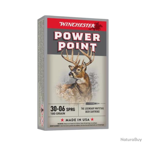 WINCHESTER POWER POINT 180G 30.06
