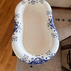 Bidet ancien en faience vieux Rouen