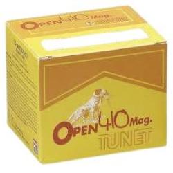 Cartouches TUNET open 410 mag 12/76 17g n&deg;4 x25