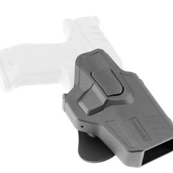 HOLSTER PADDLE POLYMERE 360&deg; POUR WALTHER PDP RETENTION BOUTON