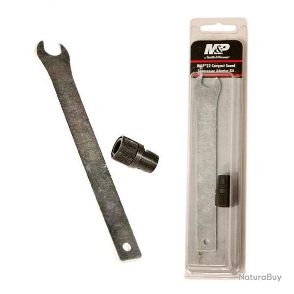 smith & wesson - Adaptateur silencieux M&P22 compact 1/2x28