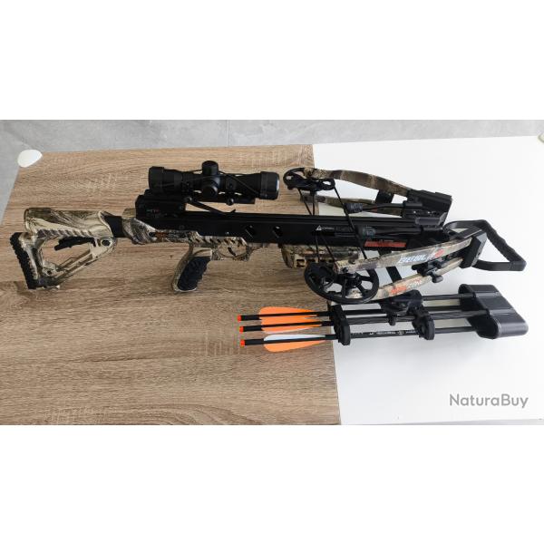 Arbal�te Hori-zone bedlam 215lbs 400fps + 10traits �tat neuf