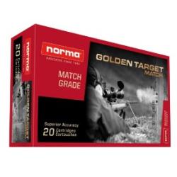 Munitions NORMA cal.308win competition line golden target 175gr 11.3g par 60