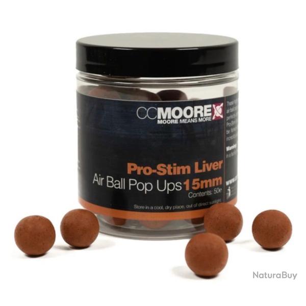 Bouillette Flottante Cc Moore Pro-Stim Liver Air Ball Pop Ups - 18Mm