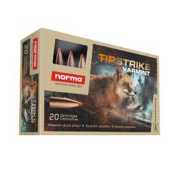 Munitions NORMA tipstrike varmint cal.243win 76gr 4.9g par 20
