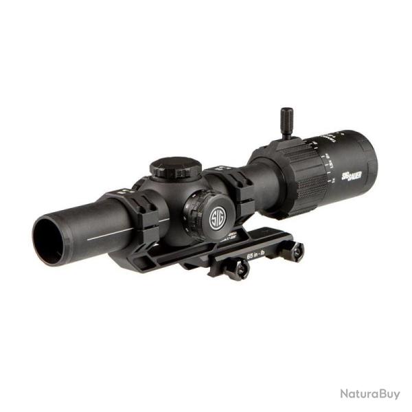 Lunette Sig Sauer Tango MSR 1-8X24 Ret BDC8 + Montage