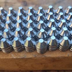 50 balles ogives REAL .577 pour calibre 58 plombs pur poudre noire