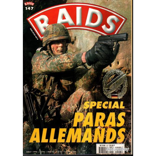 raids 147, sp�cial paras allemands index 1 au 146